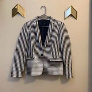 Madewell Striped Blazer